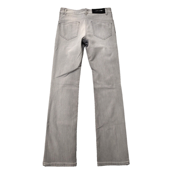 Scervino Street Classic Bootcut Jeans Light Gray Sz 8 NWT - Picture 4 of 16